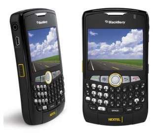 NEW BLACKBERRY CURVE 8350i NEXTEL SPRINT PDA CAMERA CELL SMARTPHONE 