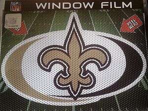 New Orleans Saints NO 8 Auto Window Film Glass Decal NFL Football NEW