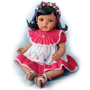  Mariana La Mariposa Hispanic Baby Doll In Authentic Dress 