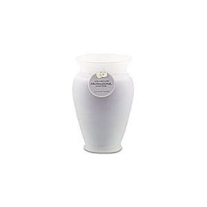 Scented Candle One 4X5.5 Inch Large Frosted Glass Vase. Burns Approx 