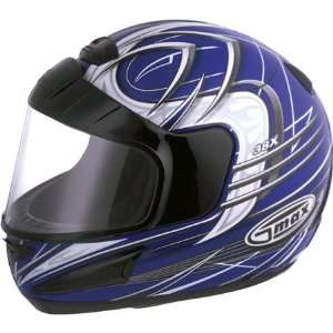  GMAX GM38S Snow Helmet X Large  Blue Automotive