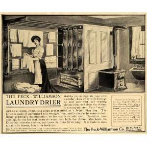   Company Antique Laundry Dryer   Original Print Ad
