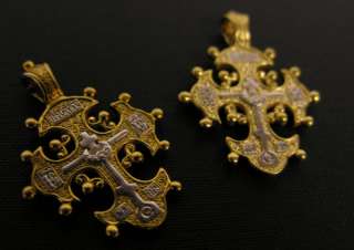 Silver/Gold Plated Old Believers “Lobed” Cross  