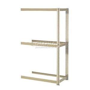   Add On Rack 72x48x84 Tan With 3 Levels No Deck 750 Lb Cap Per Level