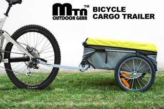 New MTN Outdoor Gear TM Deluxe Bicycle Cargo Trailer/Carrier