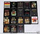 Atari 2600 Vintage Game Lot 18 Imagic Tele games Football Street 