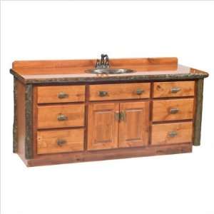   in Rustic Maple Sink Location Full, Top Without Top 