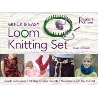 The Quick and Easy Loom Knitting Set by Tessa Dennison ( Hardcover 