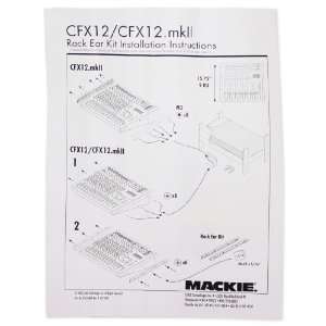  Brand New Mackie Rm Cfx12 Mkii Rack Mount Kit Musical 