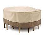 Veranda Patio Table & Chair Set Cover 78922, Medium, Pebble for Round 