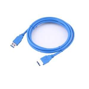  New Blue USB 3.0 6ft Male to Female Extension Data Cord Cable 