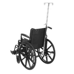  IV Pole Attachment for Wheelchairs