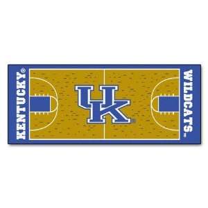   WILDCATS   BASKETBALL MAT COURT RUNNER (30x72) Furniture & Decor