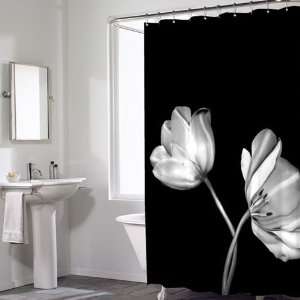  Night Tulips Shower Curtain