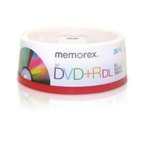  Memorex 98727 DVD Recordable Media   DVD+R DL   8.50 GB 
