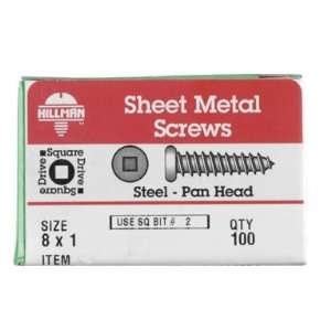   Hillman Zinc Plated Steel Sheet Metal Screws (70814)
