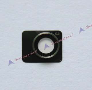 New Black Replacement Camera Ring Len Cover For iPhone 4S 4GS  