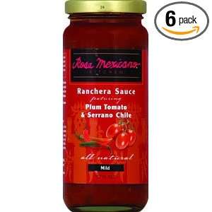 Rosa Mexicano Sauce, Ranchera, 12 Ounce (Pack of 6)  