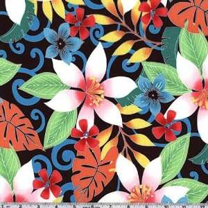   Michael Miller Belize Bloom Espresso Fabric By The Yard Arts, Crafts