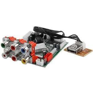   Universal USB 6 RCA Port MPEG Card Mini DVD Decoder Board Electronics