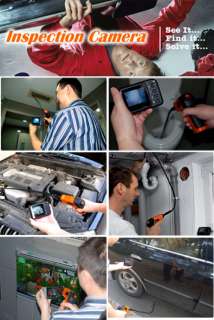 Wireless Sewer Pipe Borescope Inspection Camera W/ case  
