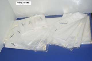200 CLEAR 16 x 20 POLY BAGS PLASTIC 1 MIL OPEN TOP FLAT  