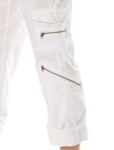 PEA IN THE POD MATERNITY small SEXY WHITE CONVERTIBLE PANTS  