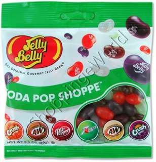 SODA POP SHOPPE Jelly Belly Beans 1to12 3.5 oz ~ Candy 071567986861 