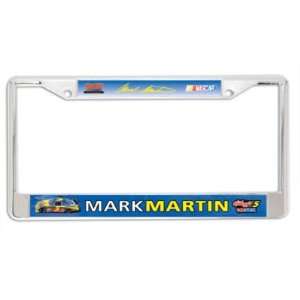   Mark Martin 2010 Wincraft Metal License Plate Frame 
