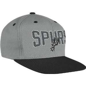   Antonio Spurs Adidas NBA Name & Logo Snap Back Hat