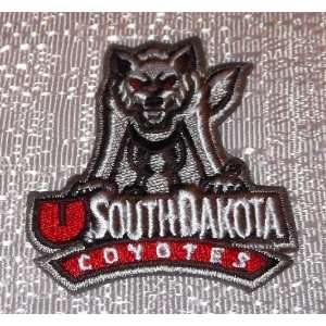  NCAA University of South Dakota COYOTES Embroidered Logo PATCH 