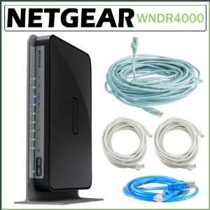 NETGEAR WNDR4000 N750 450 Mbps Wireless Dual Band Gigabit Router with 