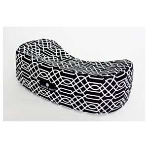  Nursing Pillow in Black & White Geo Baby