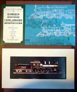 Railroad Locomotive 2 Robert Kern Color Etch Prints  