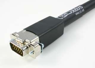 Here is our high capacity VGA male connector. All contact points are 
