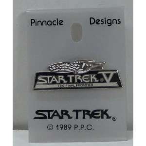  Vintage Enamel Pin Star Trek V the Final Frontier 