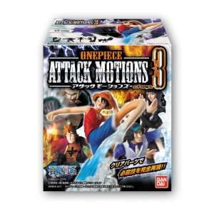  One Piece Attack Motions #3 Set   1 Box 10 Figures Toys & Games