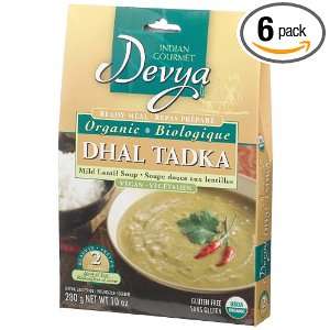 Devya Indian Gourmet Organic Dhal Tadka, Vegan, 10 Ounce Packages 