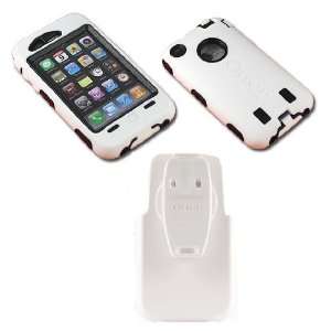 OEM AT&T Apple iPhone 3G/3GS White/Black Otterbox Defender Series Case 