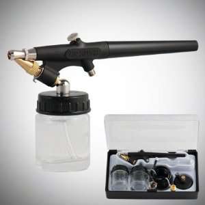   Single Action Airbrush Paint Spray Gun Kit Set Arts, Crafts & Sewing