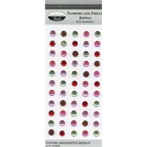  Paper Company Flowers and Frills Self Adhesive Jewels 55 