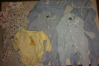   Baby Boy / Unisex Clothing size 0000, 000 & 00 Rompers, Pant and more