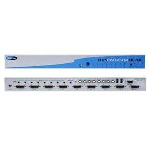  NEW 8x1 DVI KVM DL Switcher (Peripheral Sharing)