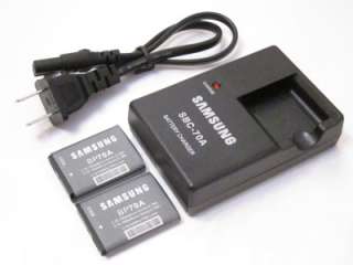 B26s Two Battery + Charger For Samsung MV800 ES80 TL205 SL600 SL605 BP 