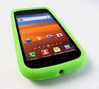 GREEN Soft Silicone Skin Case Cover for Samsung Exhibit II 2 4G Phone 