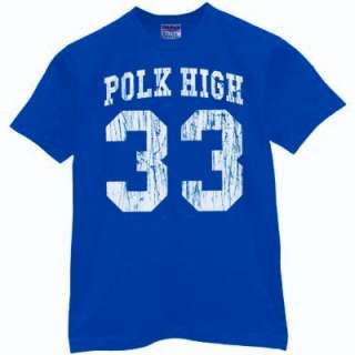 AL BUNDY Polk High T Shirt Married with Children L BLUE  