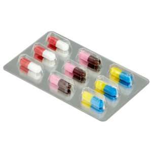  Pill Shaped Magnets   9 Pack