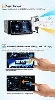   Digital Touch Screen Detachable Front Panel AVI/DVD//VCD/CD Player