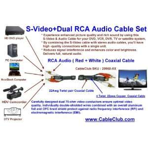  Svhs/audio DVD Recorders S video Pioneer Cable 10 Ft 