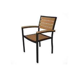  Polywood Recycled Plastic Euro Arm Chair with Plastique 